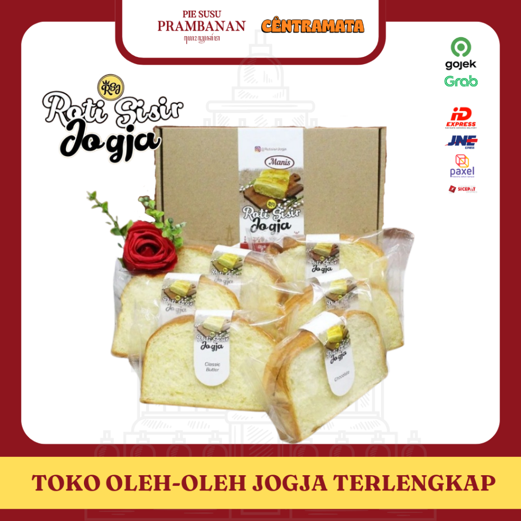Jual Roti Sisir Jogja Isi 6pcs | Oleh-Oleh khas Jogja | Shopee Indonesia