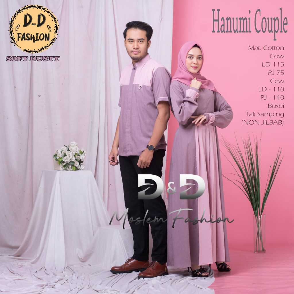 Jual Baju Couple Sarimbit Pasangan Muslim Suami Istri - Fathimah Couple ...