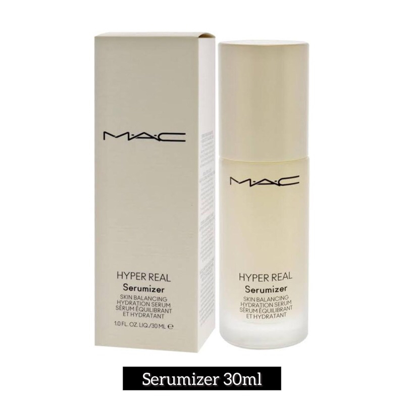 Jual Mac Hyper Real Serumizer Skin Balancing Hydration Serum 30ml Full Sise With Box Shopee 