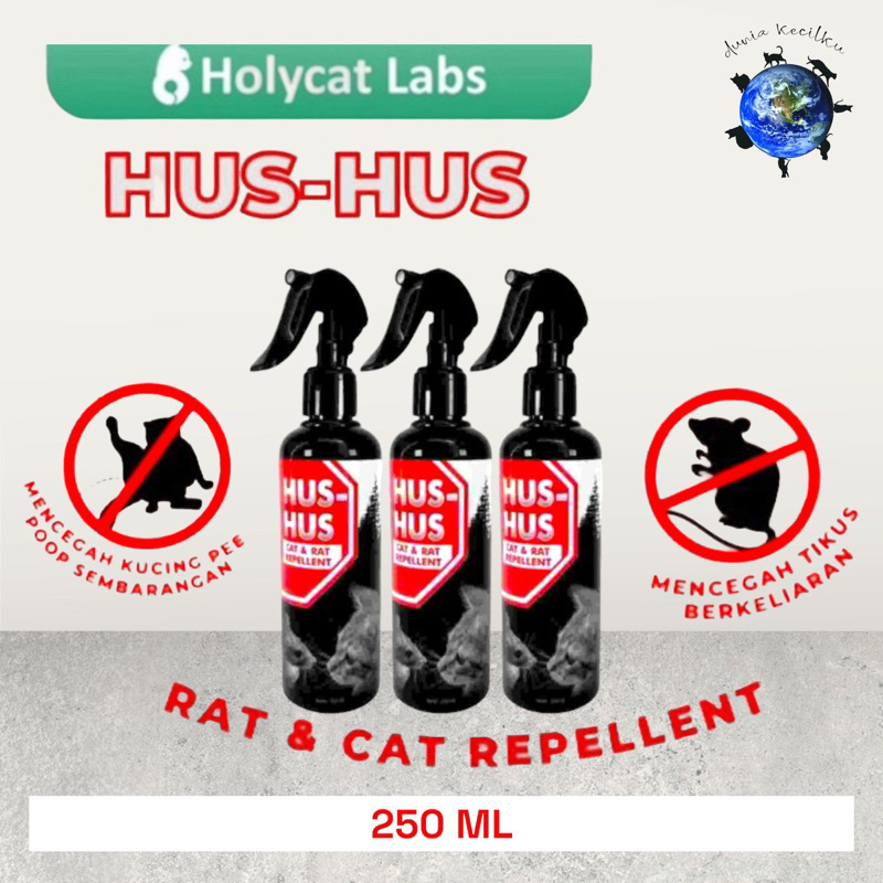 Jual HUS HUS Cat & Rat Repellent Spray Pencegah Kucing Pipis & Pup