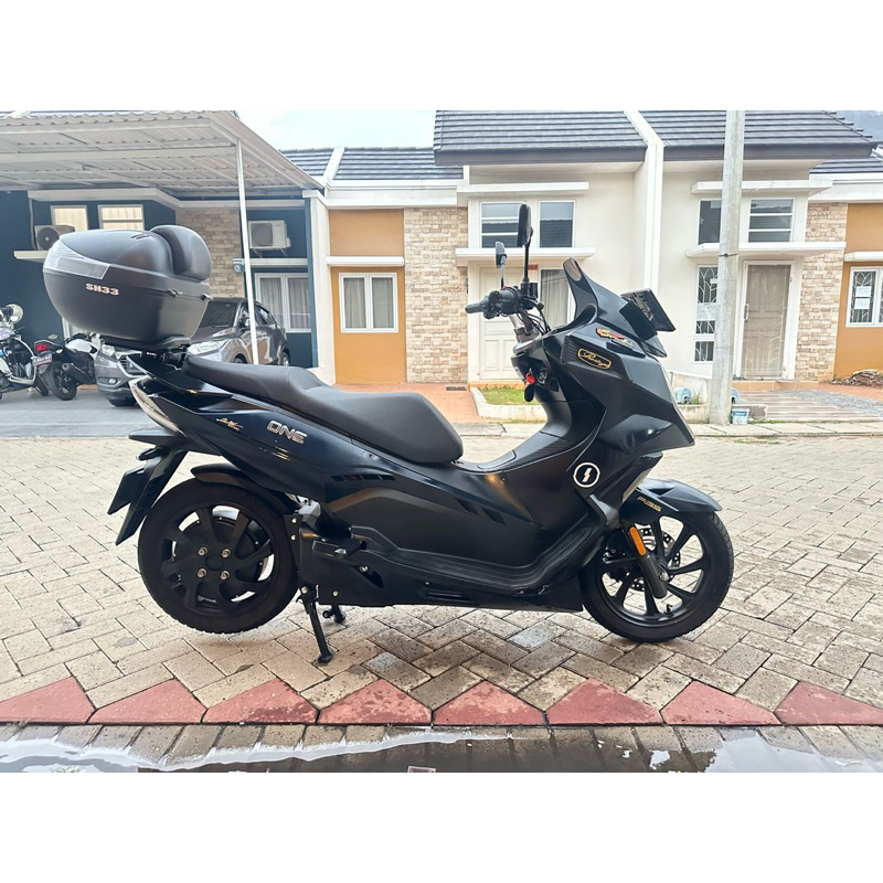 Jual molis motor listrik alva one A1 2023 black mantap pajak hidup ...
