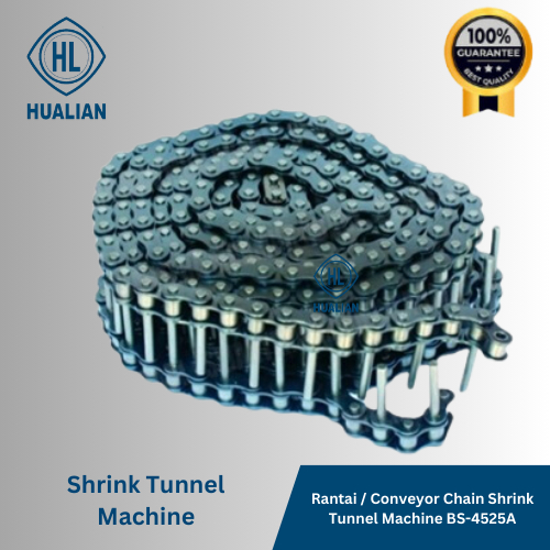 Jual Rantai / Conveyor Chain Shrink Tunnel Machine BS-4525A | Shopee ...