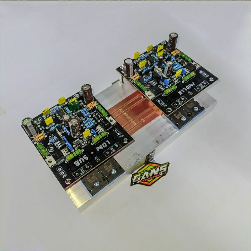 Jual kit driver power socl 506 stereo 4set tr final - Low-Sub & Midlle