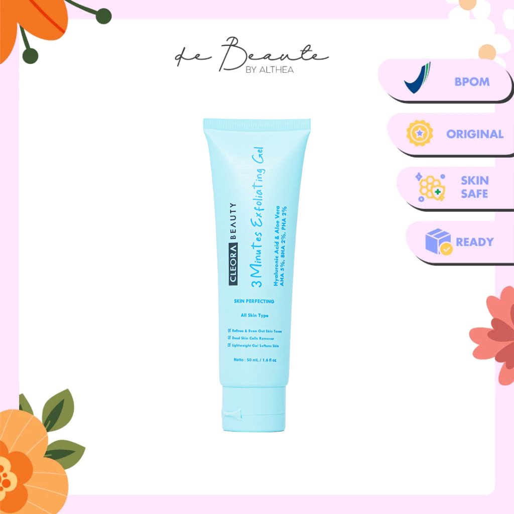 Jual Cleora Beauty 3 Minutes Exfoliating Gel 50ml | Shopee Indonesia