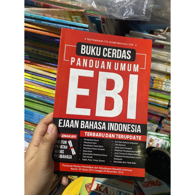 Jual Buku Cerdas Panduan Umum EBI Ejaan Bahasa Indonesia | Shopee Indonesia