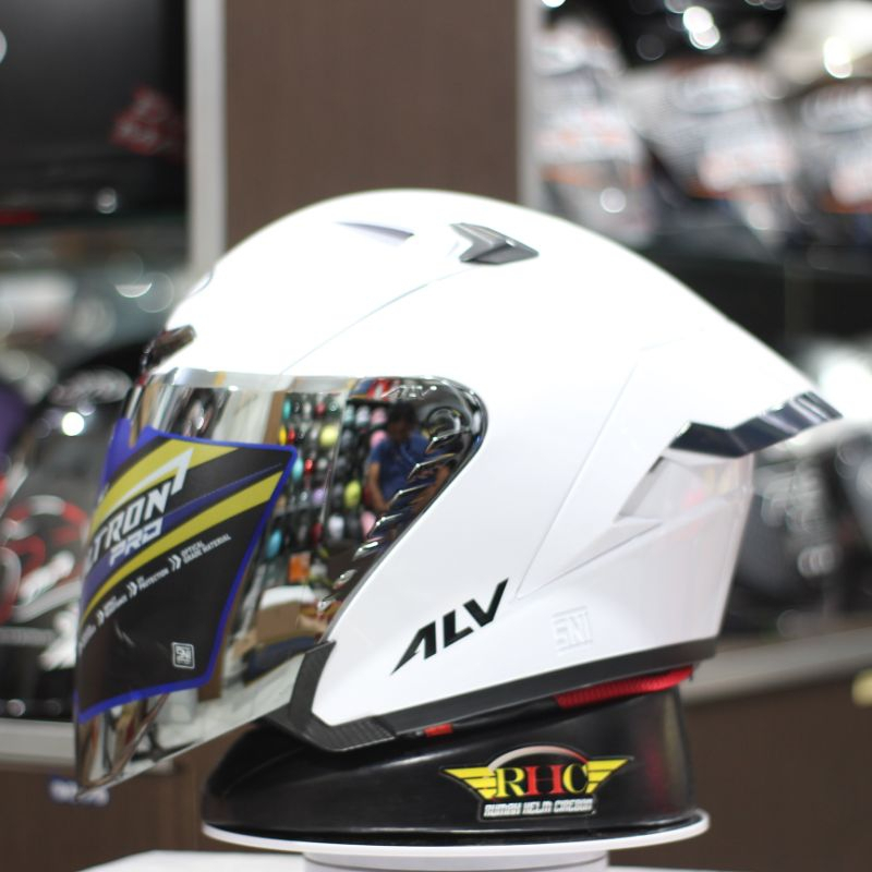 Jual Helm Half Face Alv Ultron Pro Helmet Model Kekinian Sni White