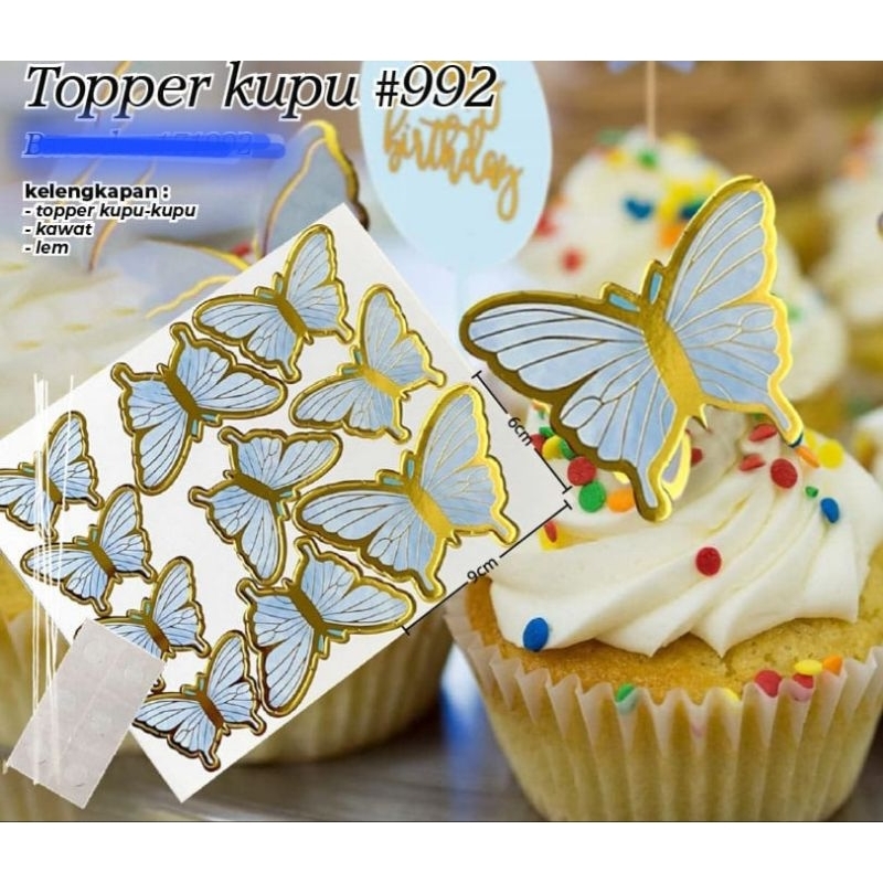 Jual Topper Kupu-Kupu/Hiasan Kue Kupu-Kupu | Shopee Indonesia