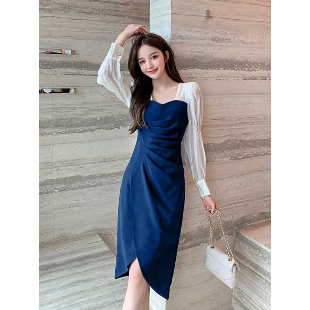 sachin and babi light blue dress Graduation Dresses | White, Cute & Midi
