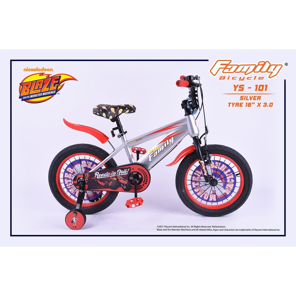 Blaze and the monster machines bike 16 inch best sale