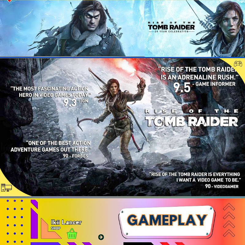 Jual Rise of the Tomb Raider: 20 Year Celebration - PC LAPTOP GAMES ...