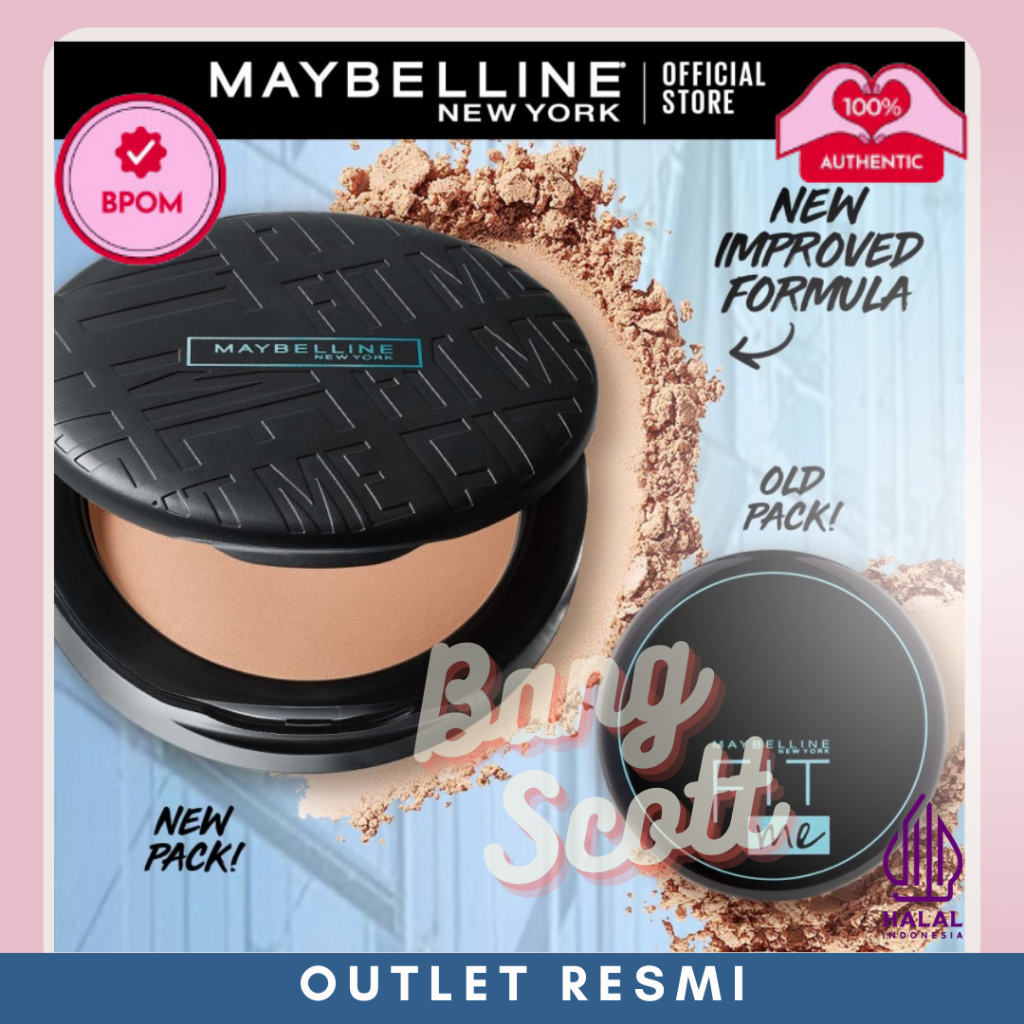 Jual Maybelline Fit Me Matte + Poreless 16-Hour Oil Control Compact