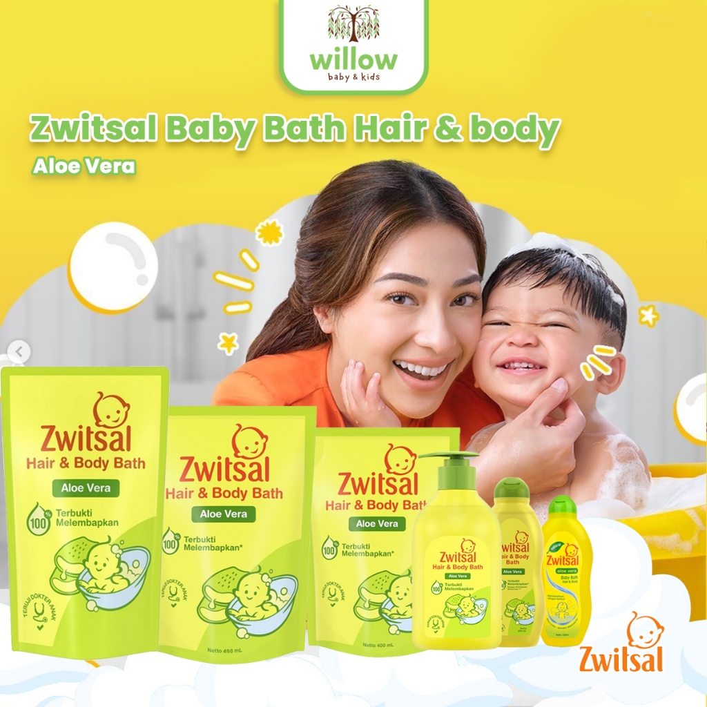 Zwitsal baby store bath and shampoo