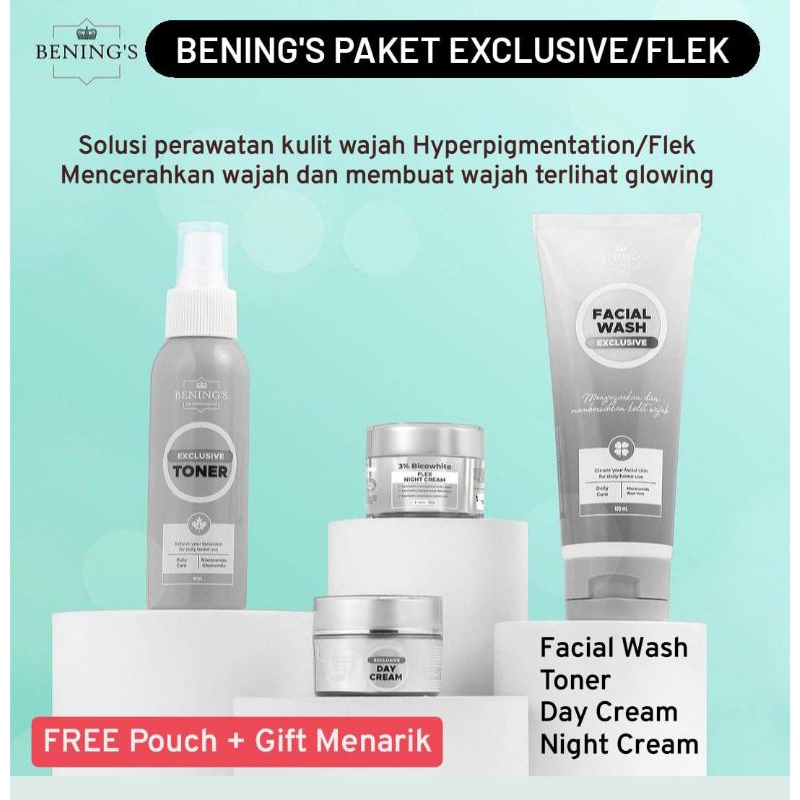 Jual (FREE 2GIFT)Bening's Skincare Penghilang Flek Paket Exclusive By ...