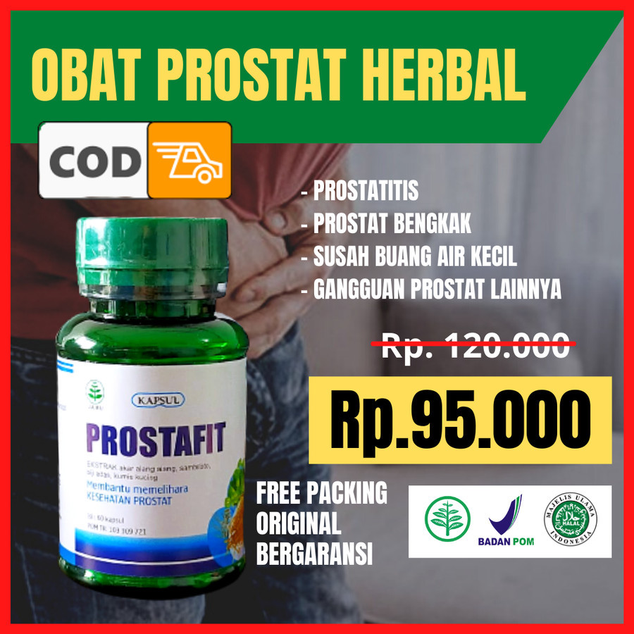 Jual Prostafit Isi 60 Kapsul Obat Prostat Untuk Masalah Prostat Shopee Indonesia 8345