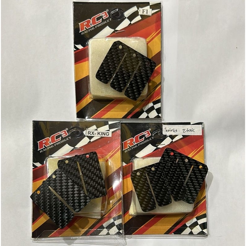 Jual [READY] LIDAH MEMBRAN KARBON ORIGINAL 100% RC3 RACING YAMAHA FIZR ...