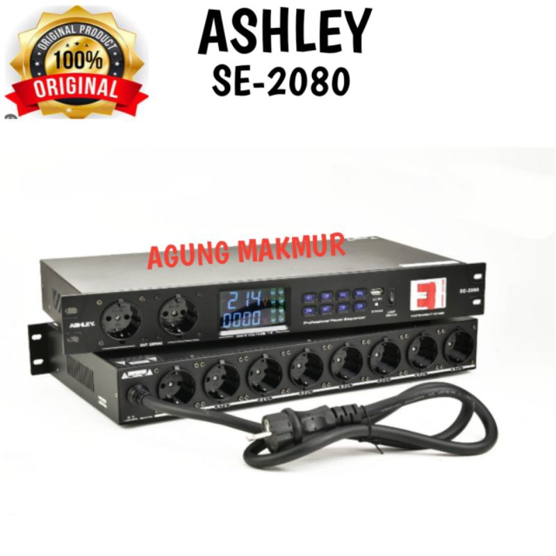 Jual Power Sequencer Ashley SE 2080 Original - Power Sequencer Ashley ...