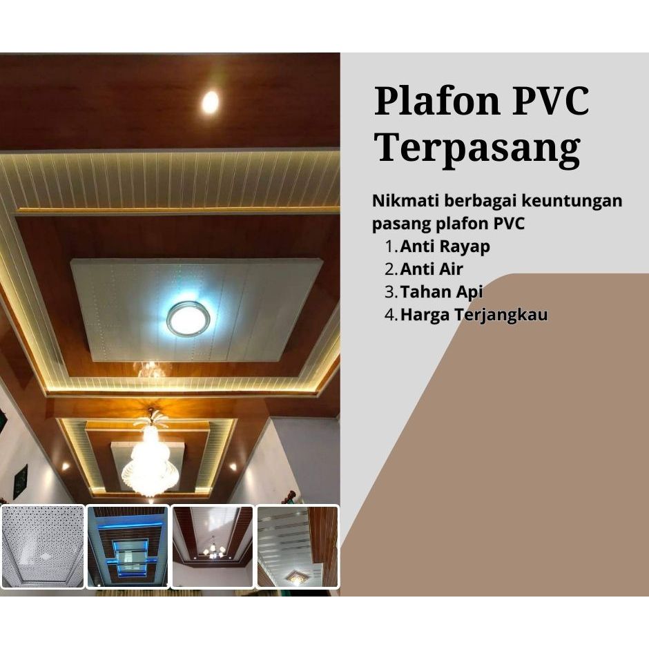 Harga Plafon Pvc Terpasang