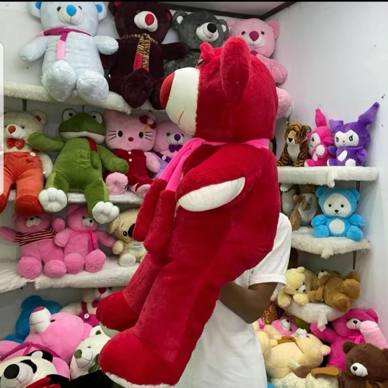 Jual BONEKA LOTSO JUMBO 90 CM BAHAN RABBIT FUR ( BULU LEMBUT & HALUS ...