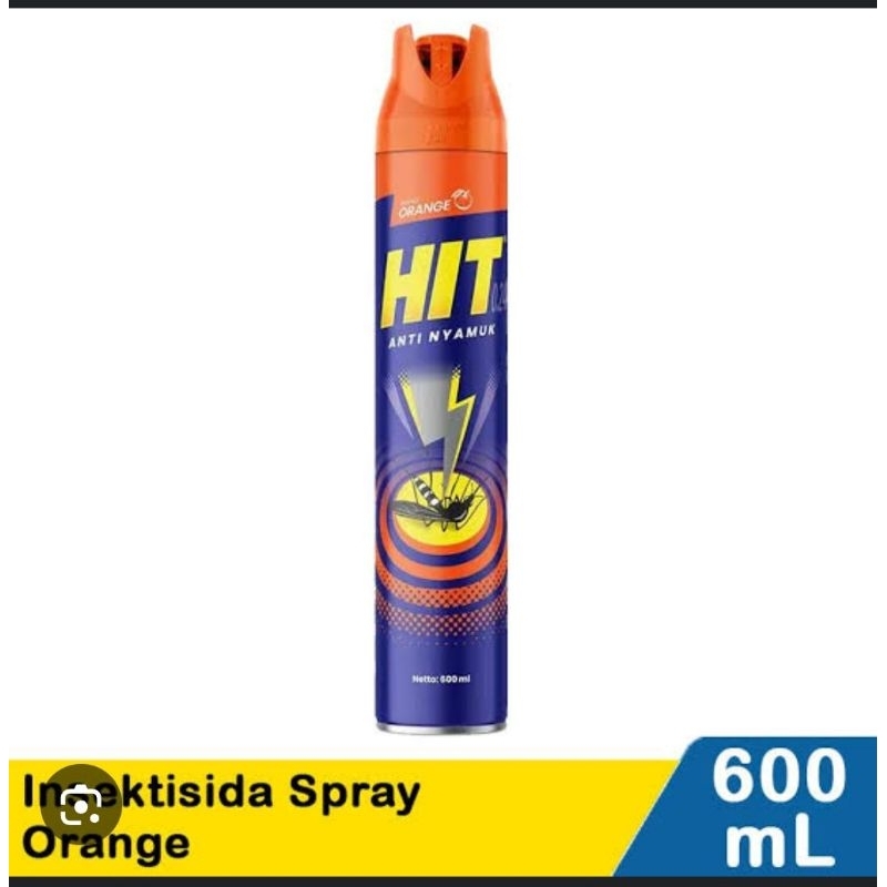 Jual hit spray anti nyamuk ukuran 600ml kemasan baru | Shopee Indonesia