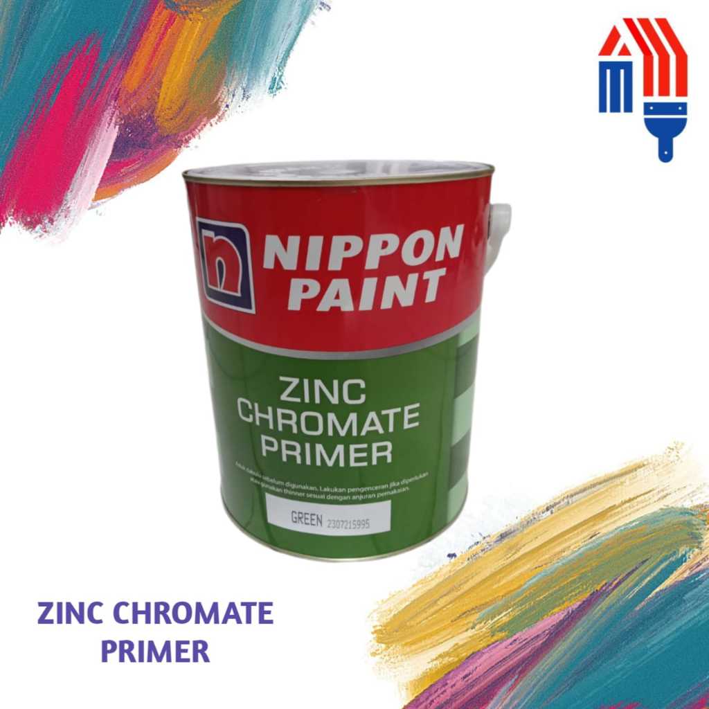 Jual NIPPON PAINT ZINC CHROMATE PRIMER 5KG GREEN | Shopee Indonesia