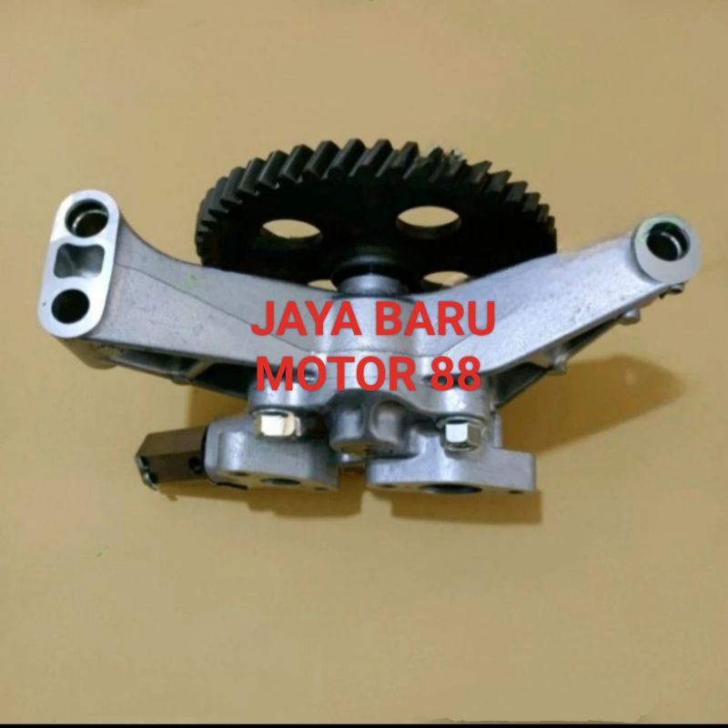Jual OIL PUMP ASSY ENGINE ME074345 POMPA OLI MESIN FUSO GANJO 6D16 TBK ...