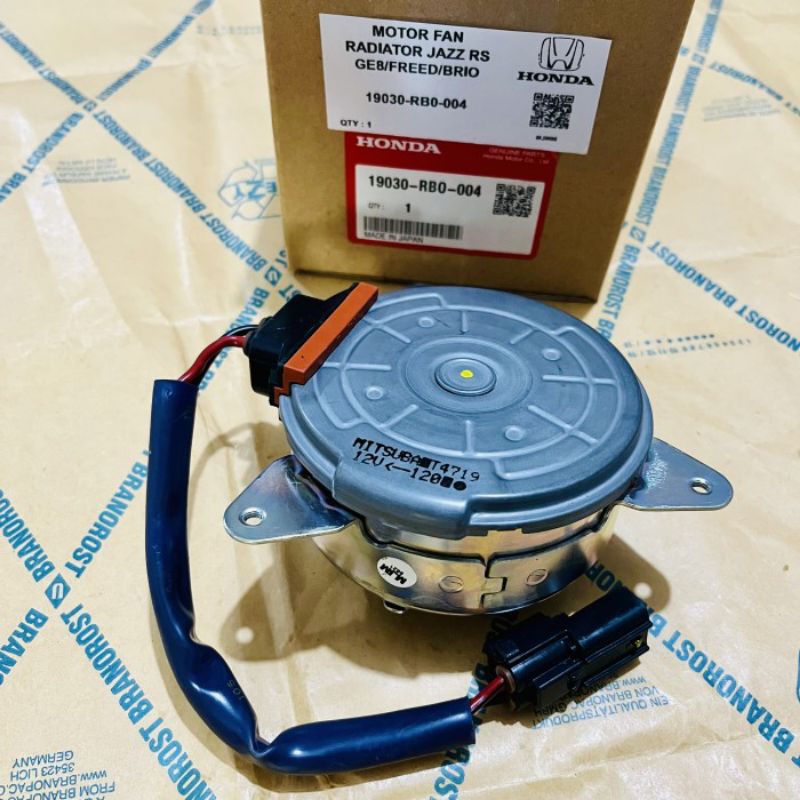 Jual Motor fan radiator honda jazz rs ge8 freed brio mitsuba original ...