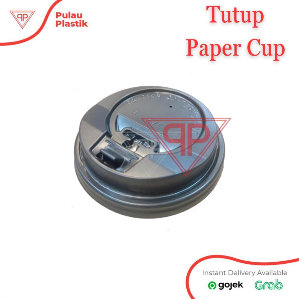 Jual Lid Paper Cup Hitam 8oz / Tutup Paper Cup / Ukuran 8oz / Isi 50pcs ...