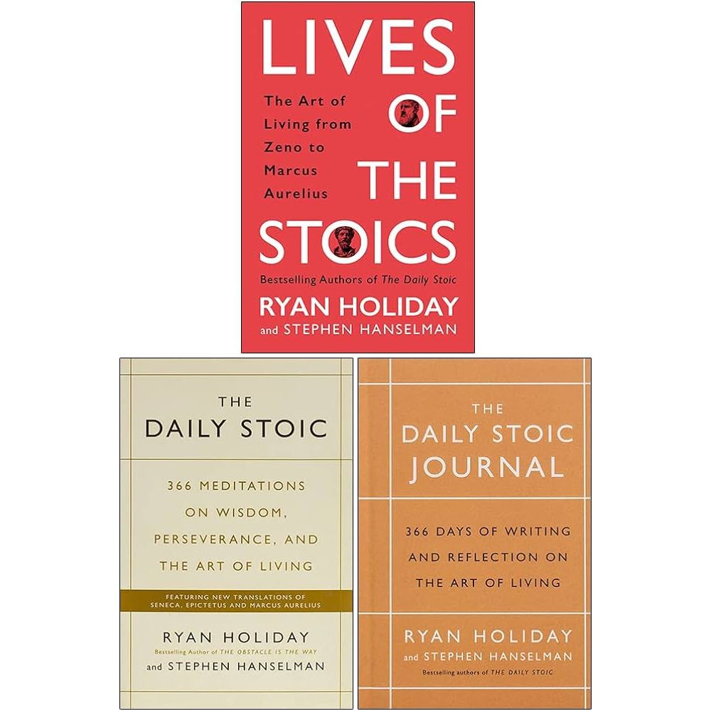 Jual [ENGLISH] BESTSELLER PAKET 3 BOOKS OF STOIC BY RYAN HOLIDAY (LIVES ...