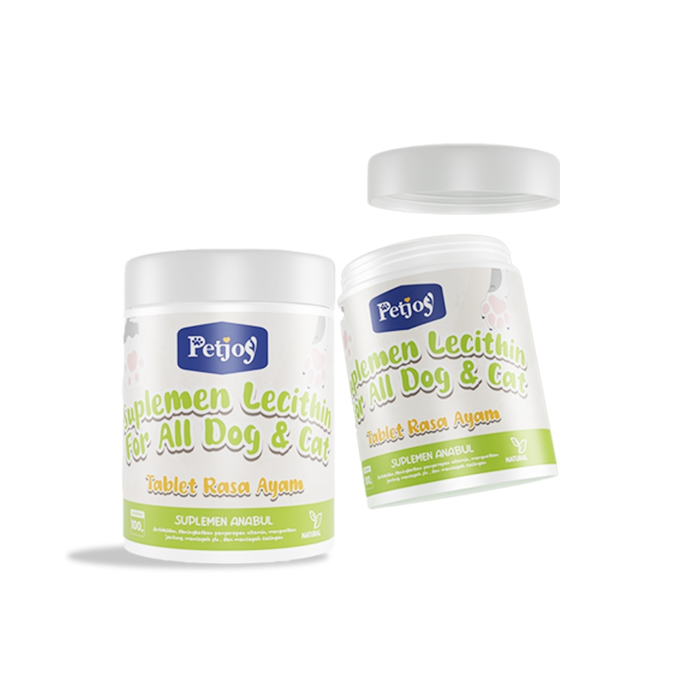 Jual Petjoy Suplemen Lecithin for all cat & dog dengan rasa ayam untuk