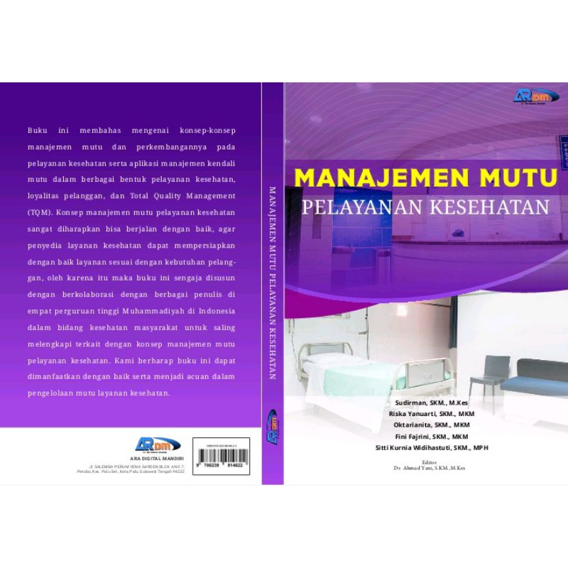 Jual Buku Manajemen Mutu Pelayanan Kesehatan Shopee Indonesia