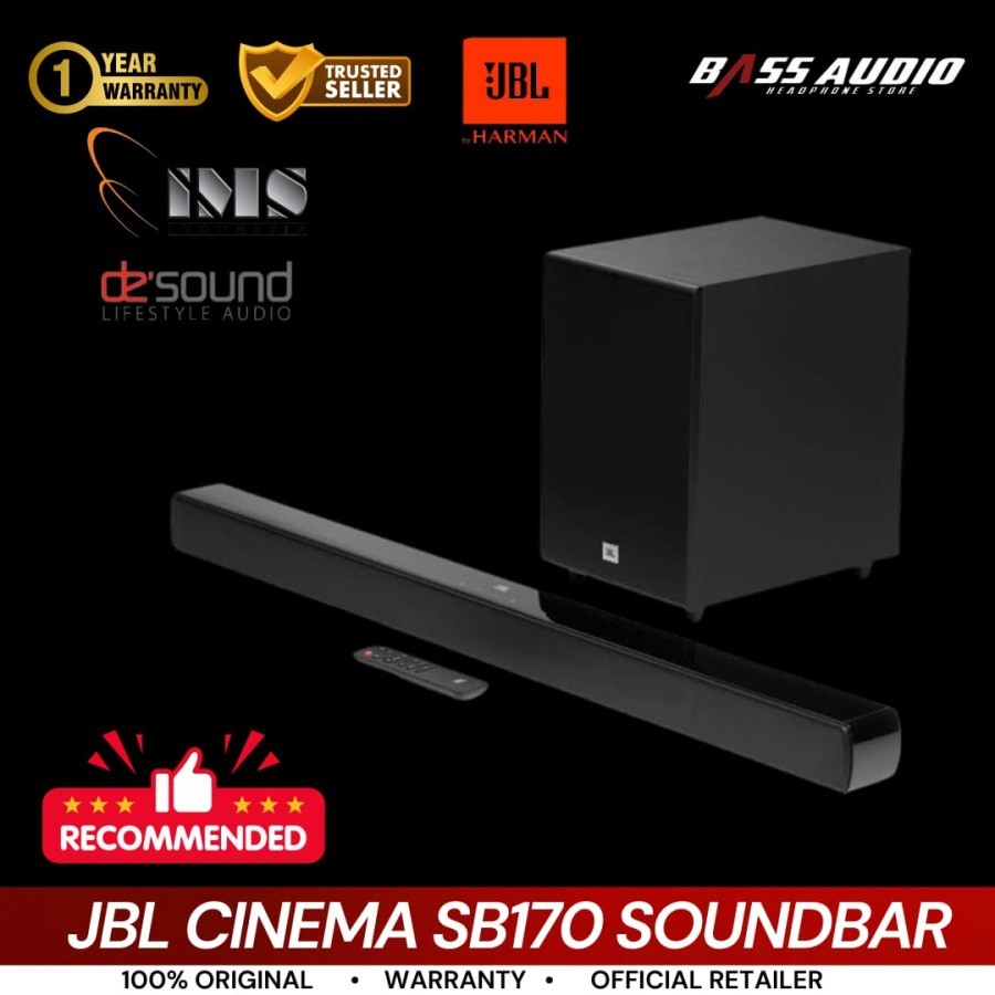 Jual JBL Cinema SB170 SB 170 2.1Channel soundbar with wireless ...