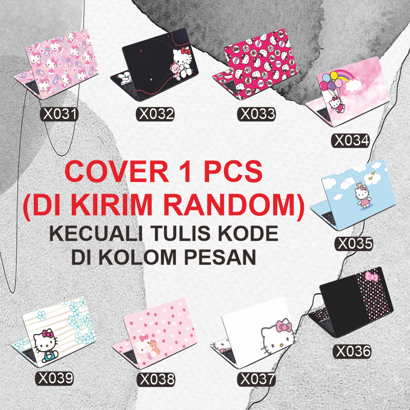 Skin (autocollant) Universel Pour PC Portable 13 Pouces - Motif "Mean Kitty In Pink" - Marque Itsaskin