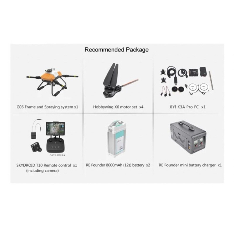 Jual Drone EFT G06 6L Agriculture SSS Drone Sprayer Pertanian Tanaman ...