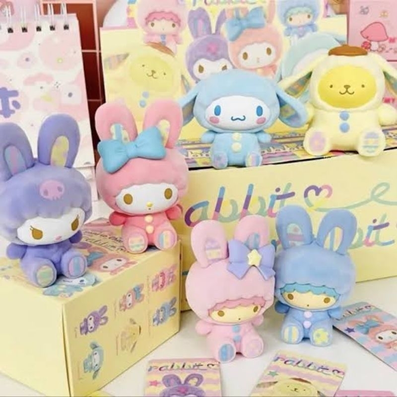 Jual Miniso - Sanrio Rabbit Series BlindBox (6Designs) | Shopee Indonesia
