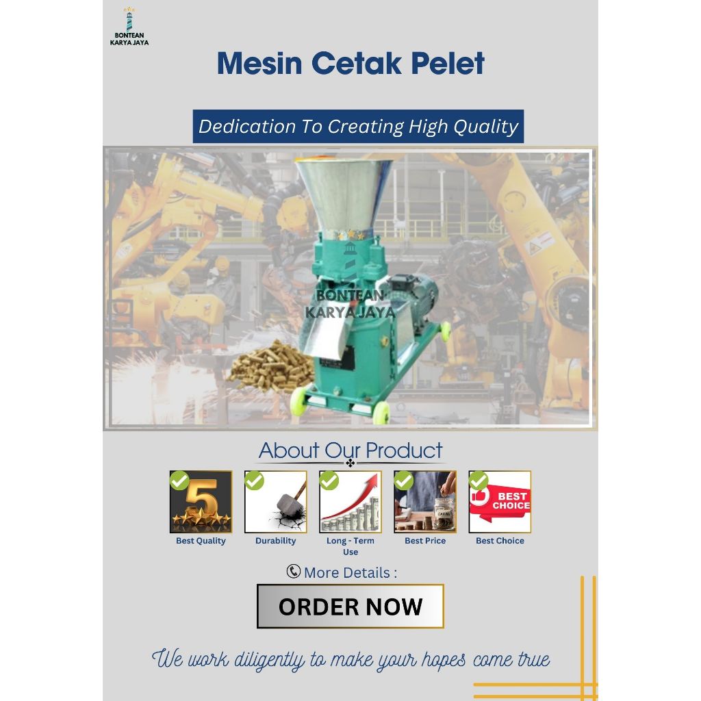 Jual Mesin Pencetak Pelet - Mesin Pembuat Pelet - Mesin Pelet - Mesin