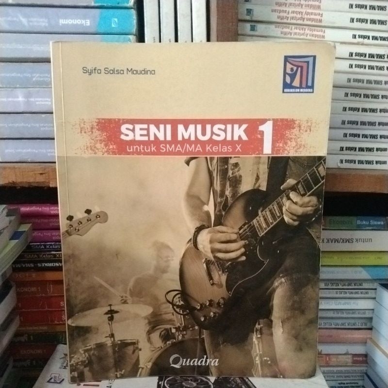 Jual BUKU SENI MUSIK KELAS 1-10/X SMA QUADRA | Shopee Indonesia