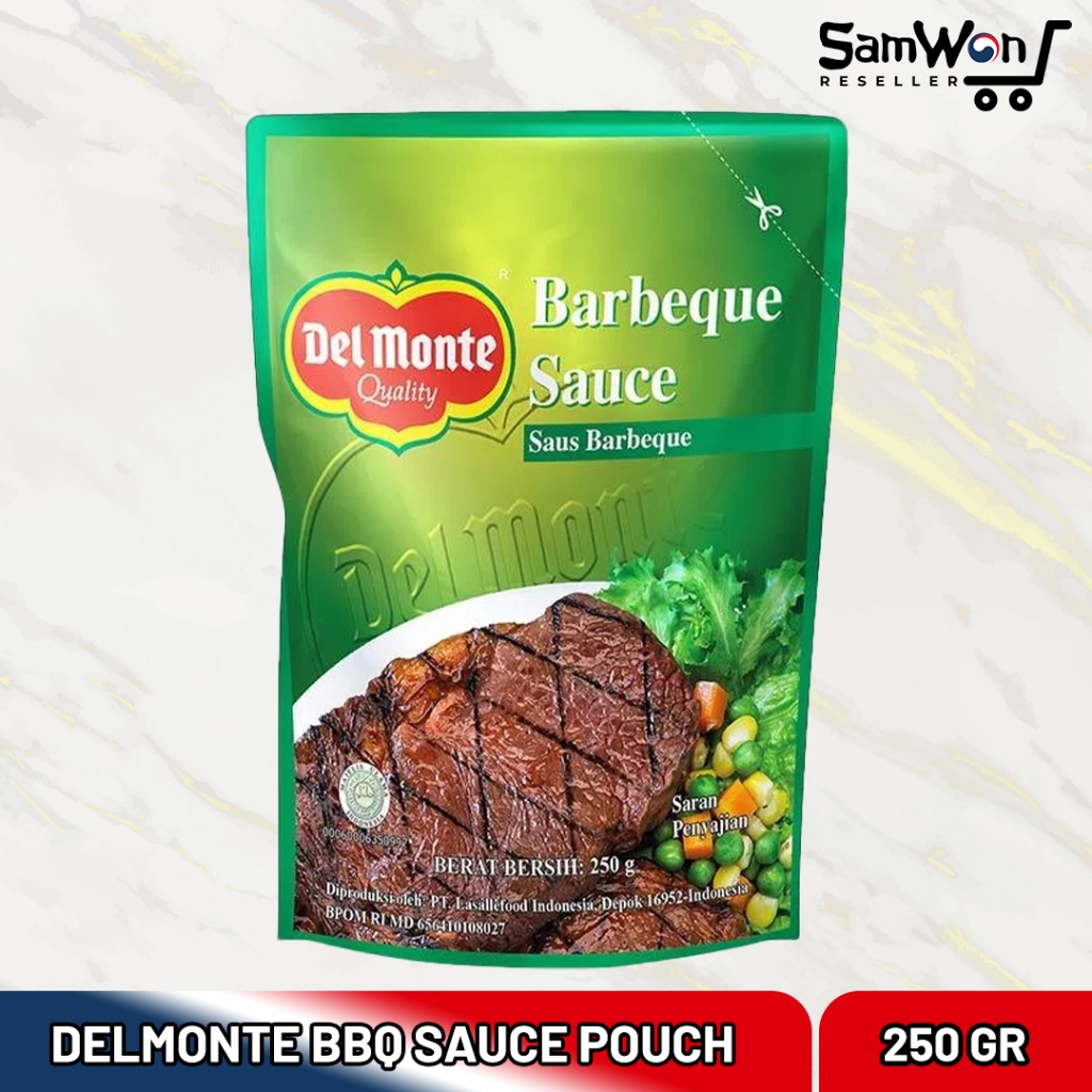 Jual Del Monte BARBEQUE Sauce 250gr - Saos BBQ Delmonte Praktis Siap ...