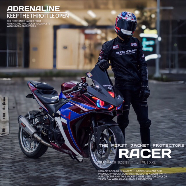 Jual Jaket Motor Pria Jaket Protector Jaket Adrenaline Jaket Premium