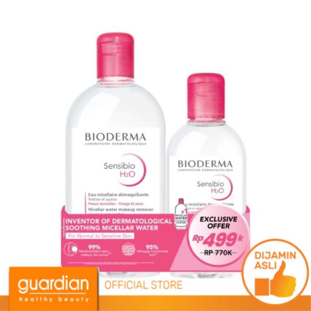 Jual Bioderma Sensibio H2o 500ml 250ml Shopee Indonesia