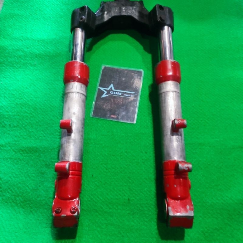 Jual shok depan original komplit Minerva GTR 170 Shopee Indonesia