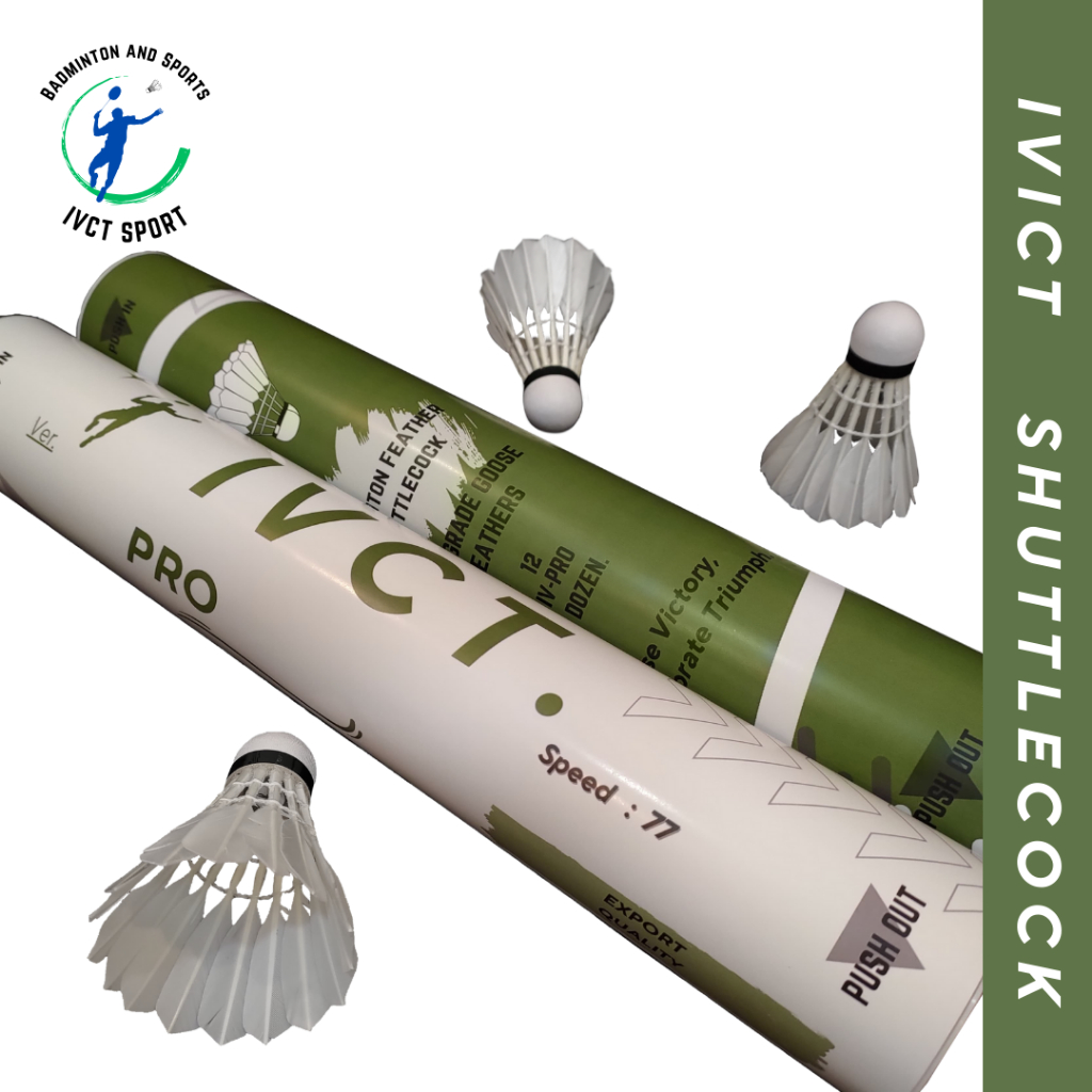 Jual IVCT Pro (Bulu Angsa) Badminton Shuttlecock / Kok Badminton / Kok ...