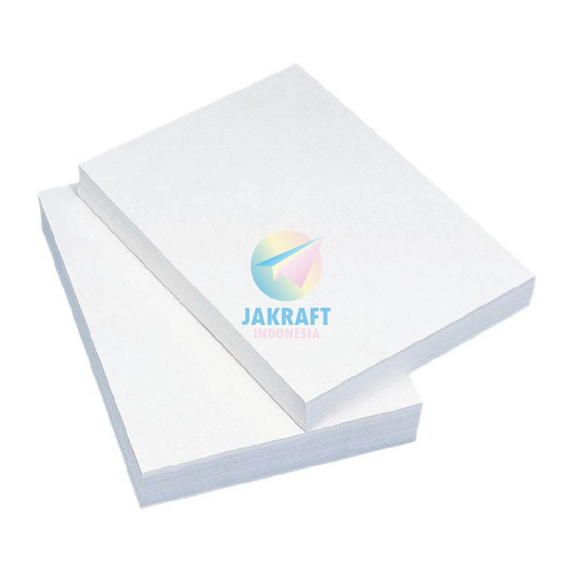Jual (500 Lembar) Kertas HVS A5 70 Gsm Gram Putih Polos Bahan Pabrik ...