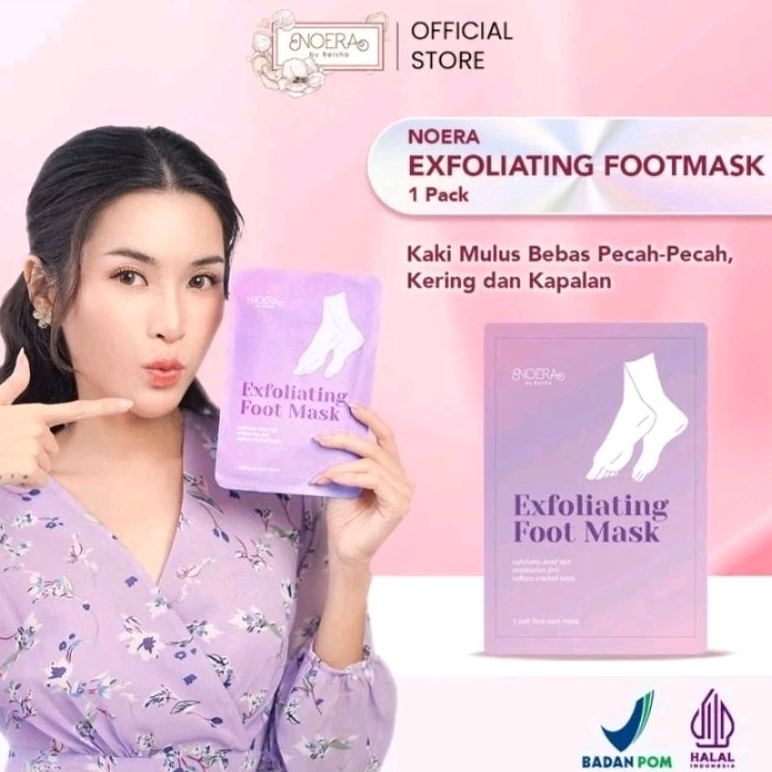 Jual Noera Exfoliating Foot Mask Masker Kaki Foot Peeling Mask