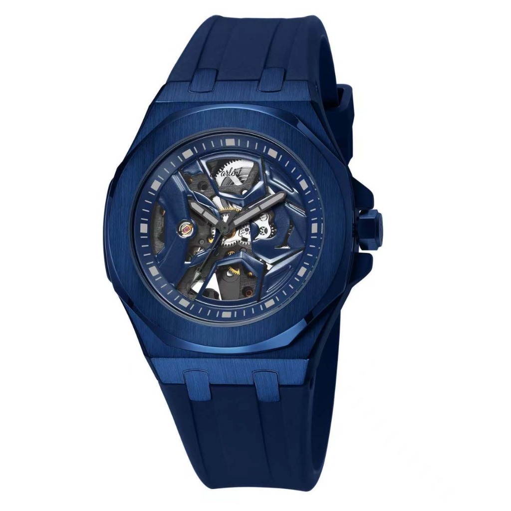 Jual Jam Tangan Parlent Pria Xander Rubber Automatic | Shopee Indonesia