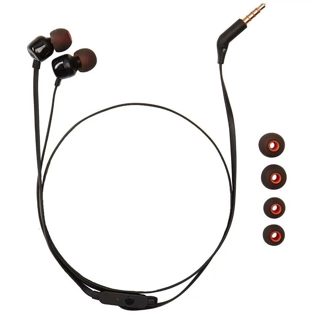 JBL T110 In Earphones with microphone - Garansi Resmi