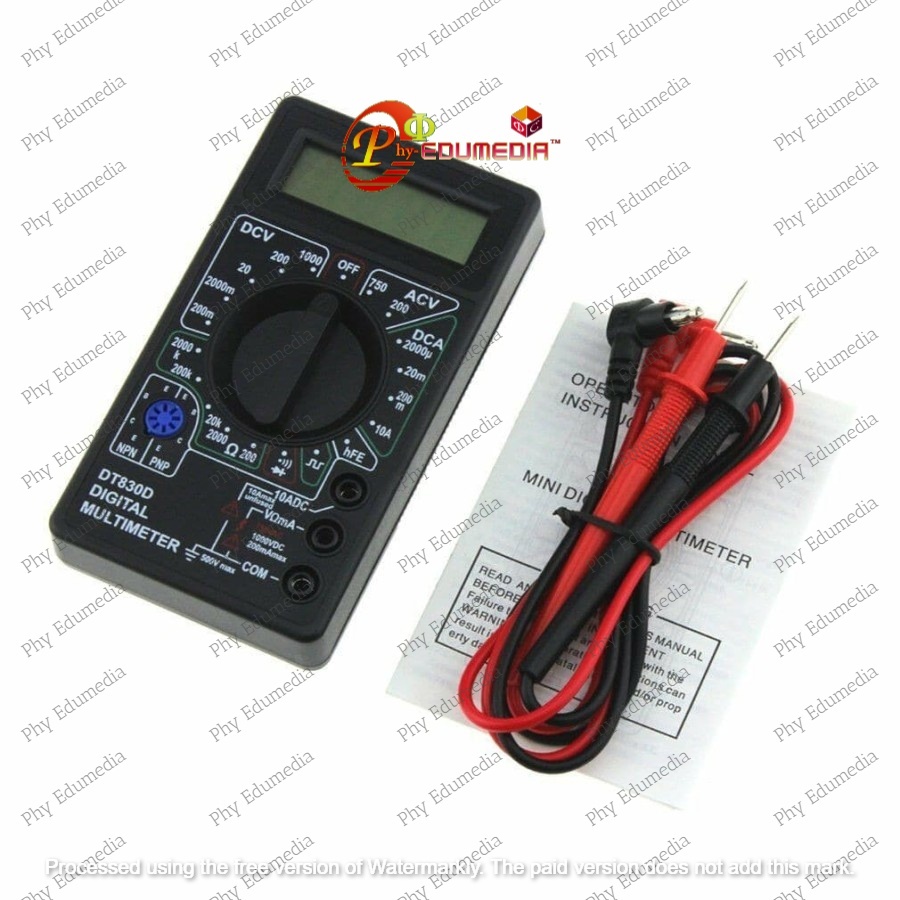 Jual DT830B Multitester Digital Multimeter Avo Meter Avometer DC AC ...
