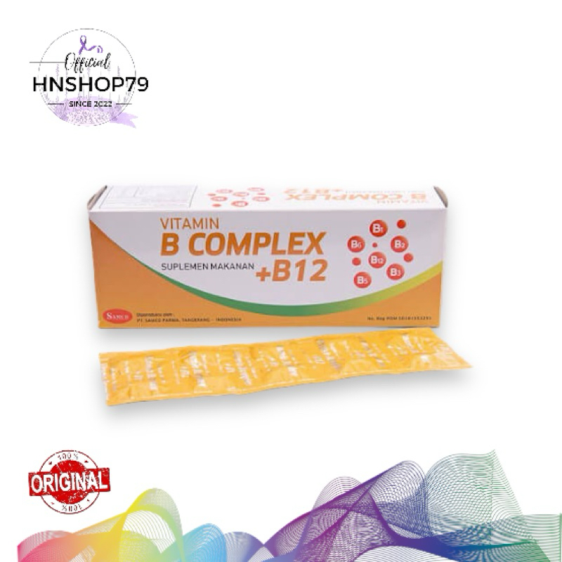 Jual Samco Vitamin B Complex B12 10 Tablet | Shopee Indonesia