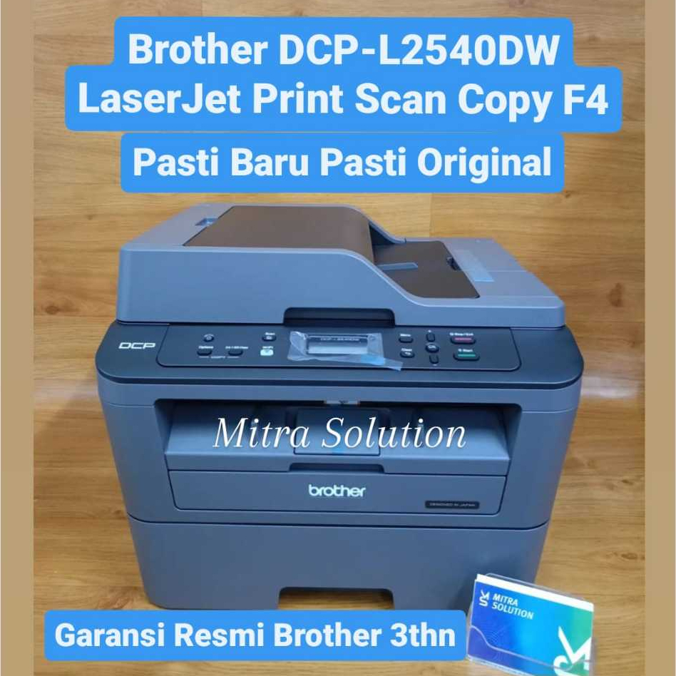 Jual Printer Brother Mono Laserjet Dcp 2540dw Print Scan Copy Wifi Bisa Cetak Dari Hp Garansi 9593