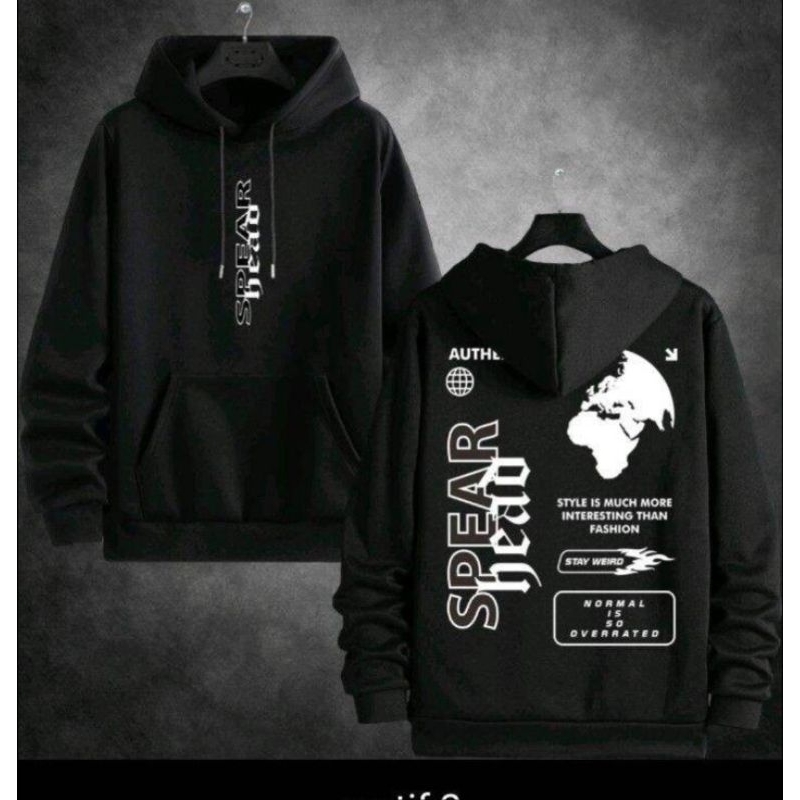 Jual sweater Hoodie pria wanita distro gambar belakang Shopee Indonesia