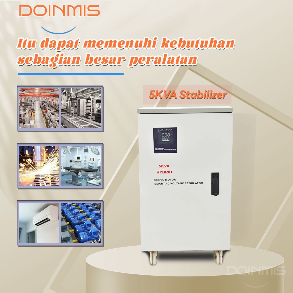 Jual ⚡COD&Garansi⚡SVC-5000VA Stabilizer 5000 Watt Display Digital ...